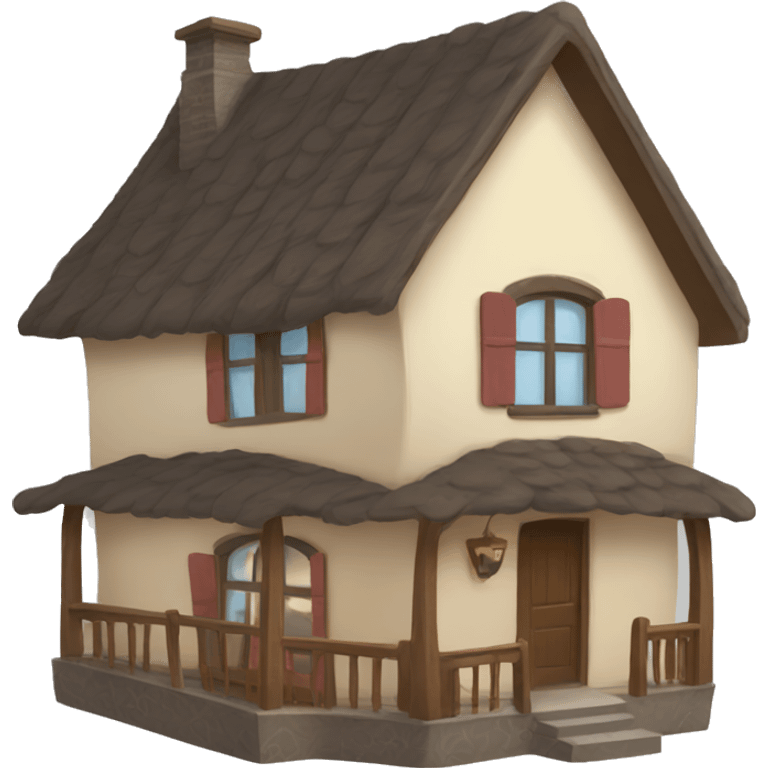 Cozy house emoji