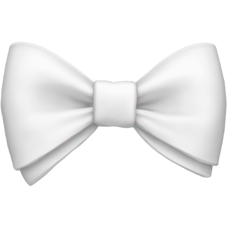 White bow emoji