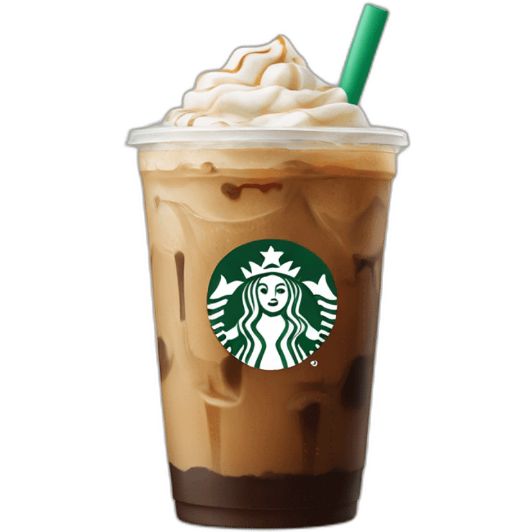 Starbucks ice coffee closed emoji