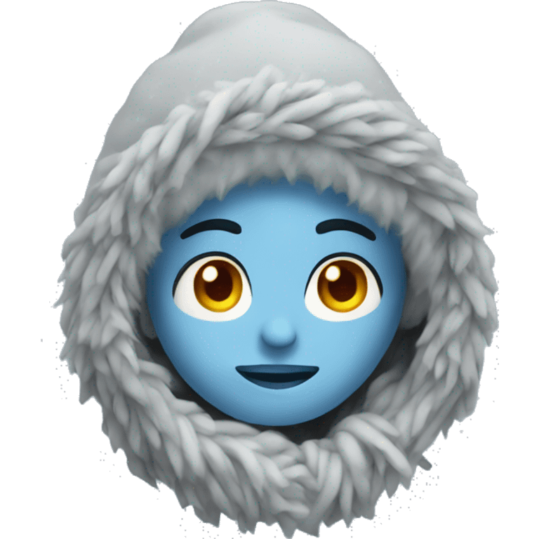 Coldest weather  emoji