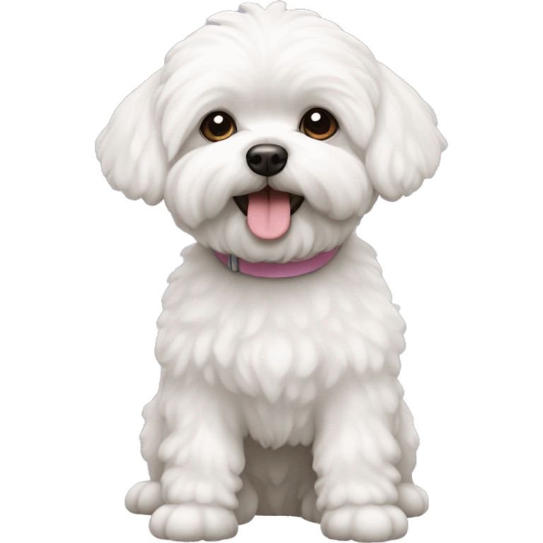 Bichon maltes emoji