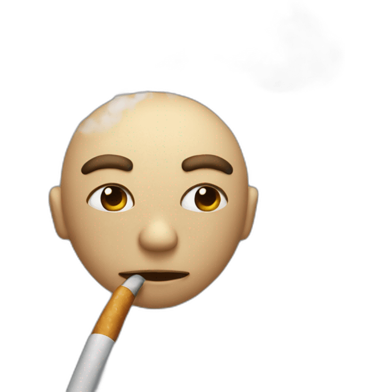 went out to smoke emoji