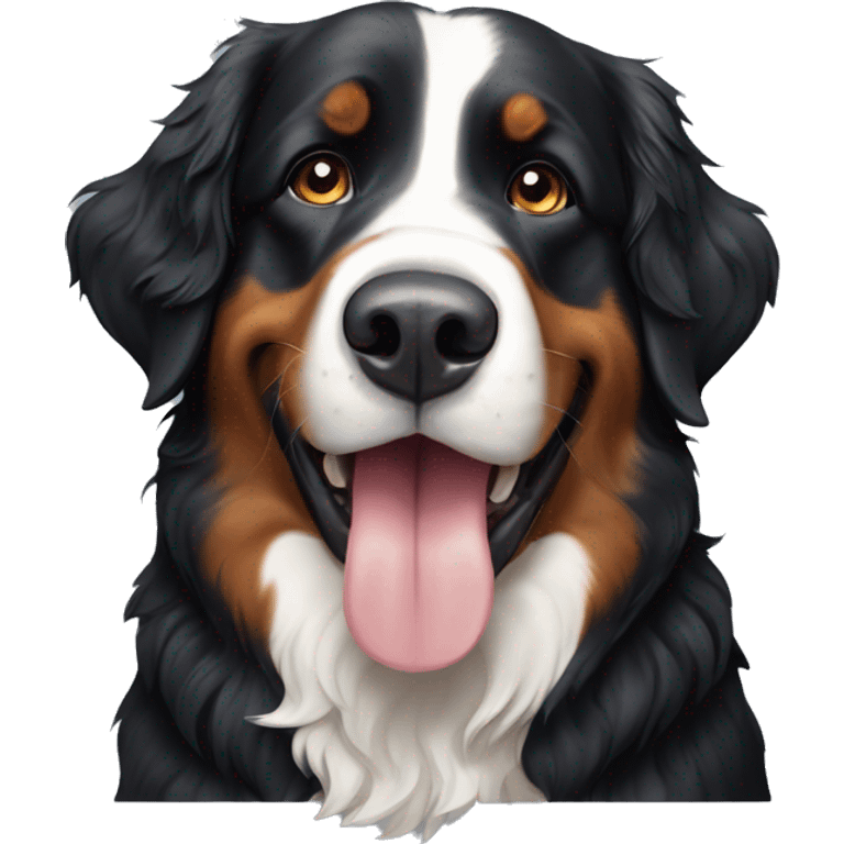 Bernese mountain dog  emoji