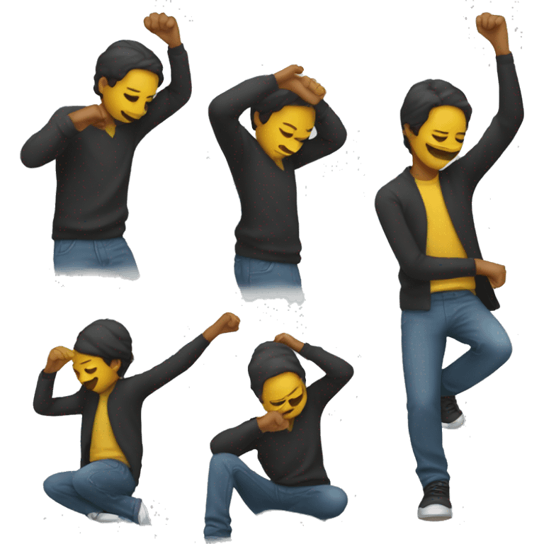 person dabbing  emoji