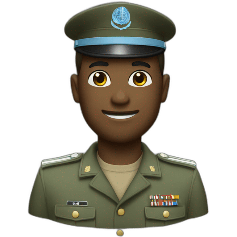  Un Soldat qui fait un salut militaire  emoji