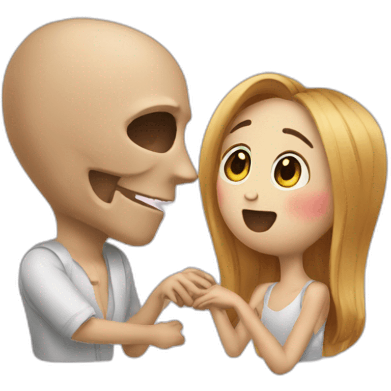 Mort amoureux emoji