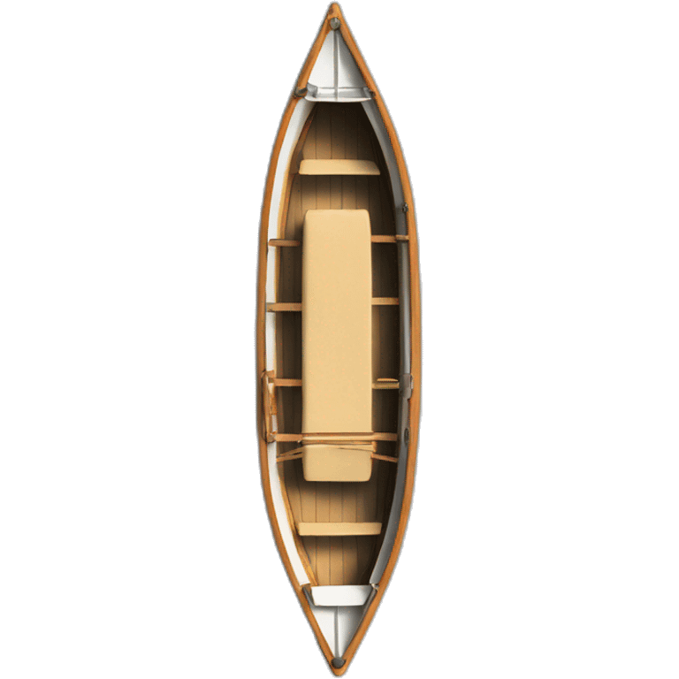 boat seen from top emoji