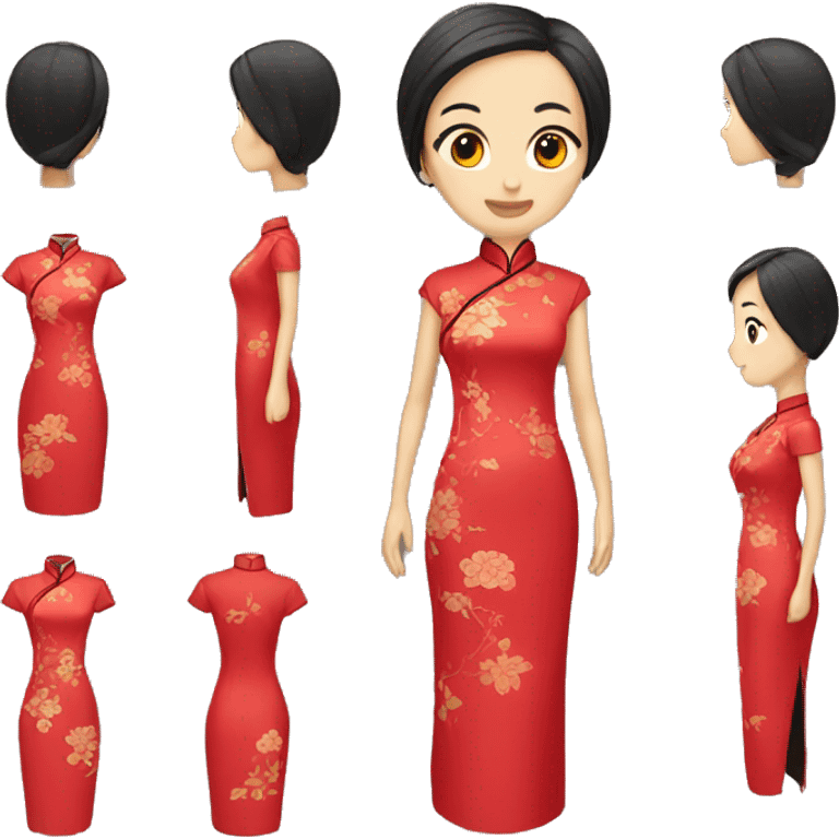 red qipao emoji