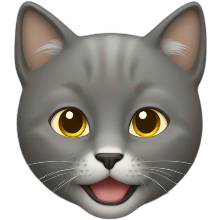 Un chat emoji