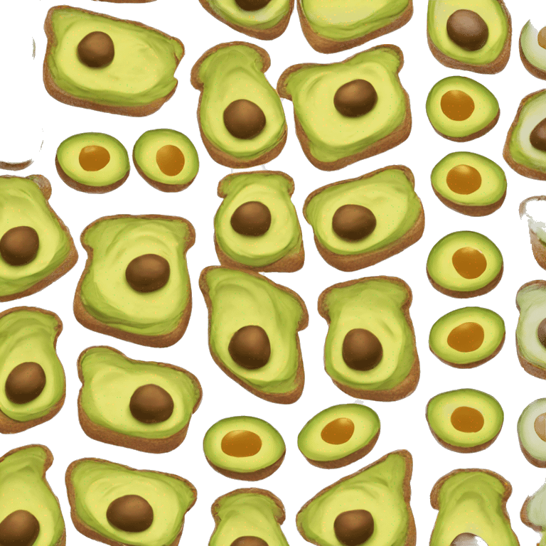 avocado toast emoji