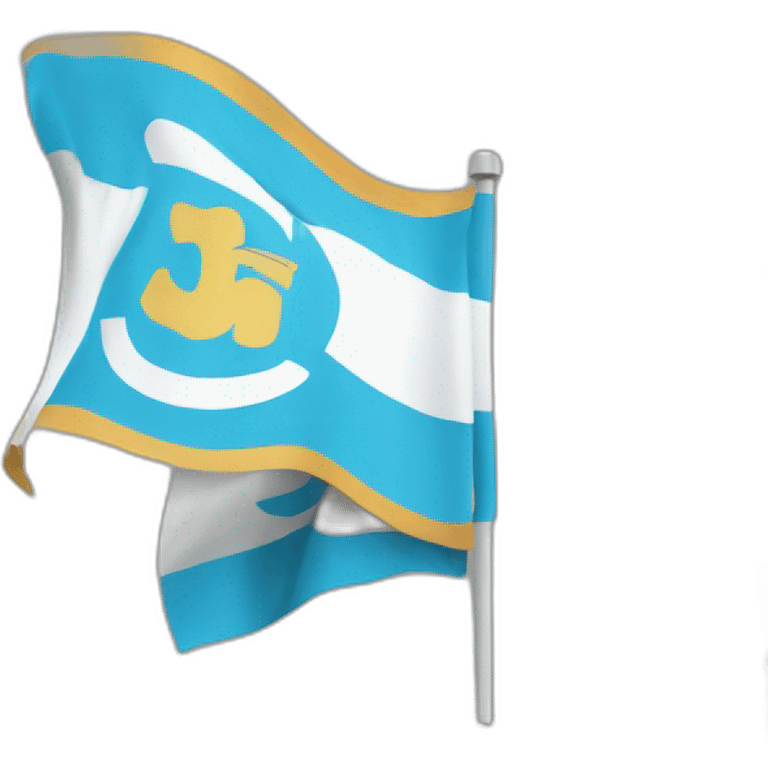 drapeau de L'OM abandonnée emoji