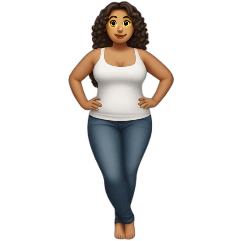 big body latina emoji