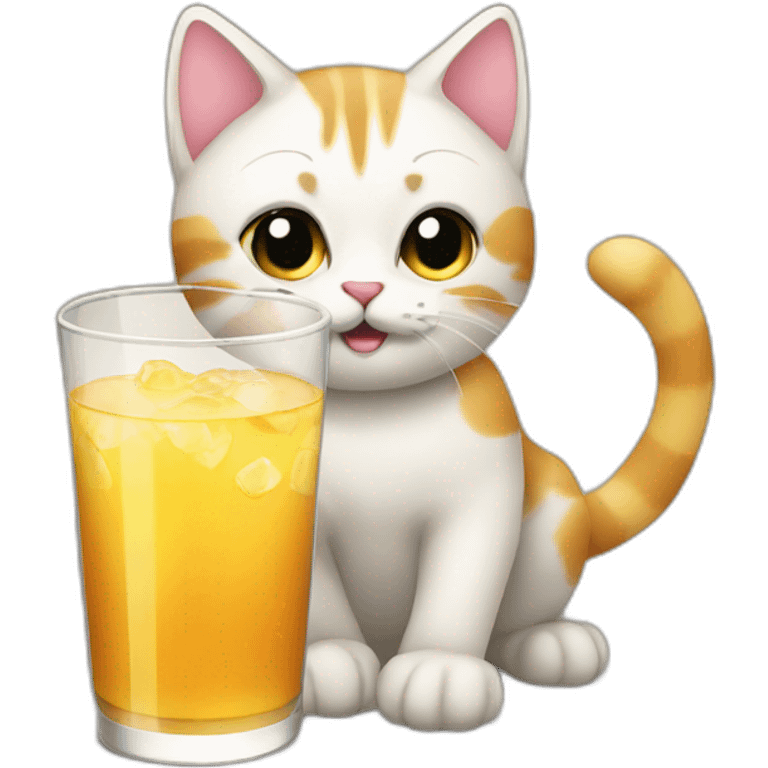 cat-drink emoji