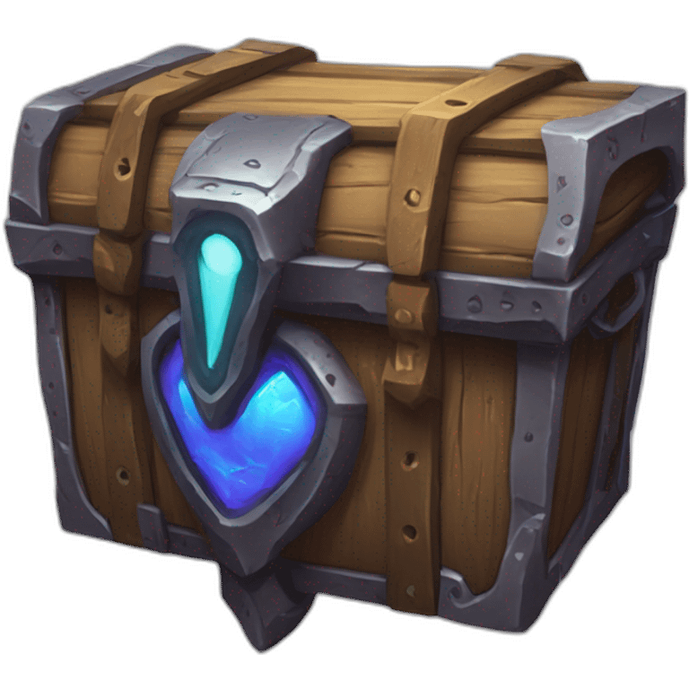 alien corrupted chest futuristic roguelike rpg style inspired by hearthstone emoji