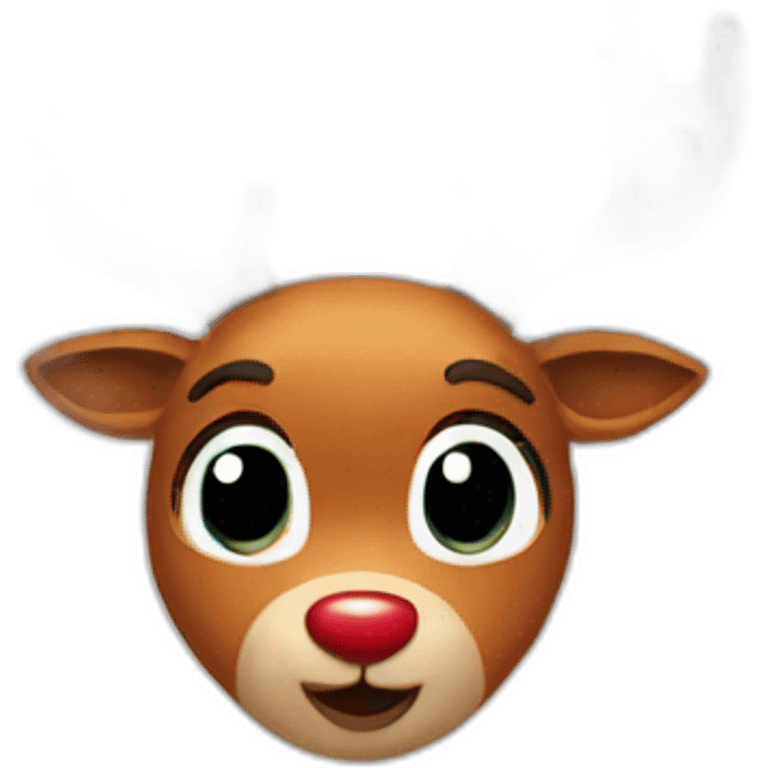 rudolph the red nosed reindeer analyzing emoji