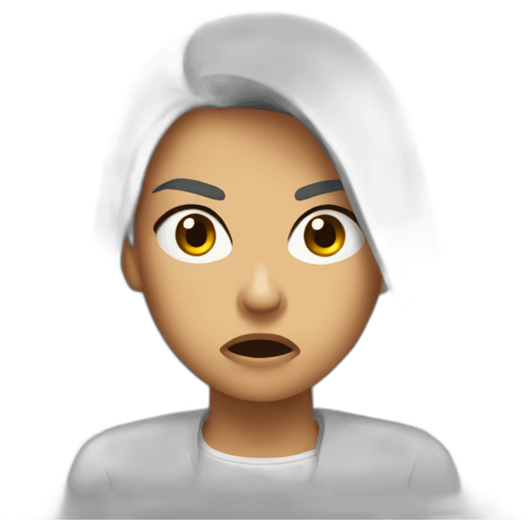 Belen Esteban angry emoji