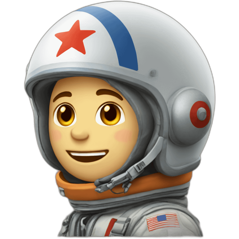 yuri gagarin russian emoji