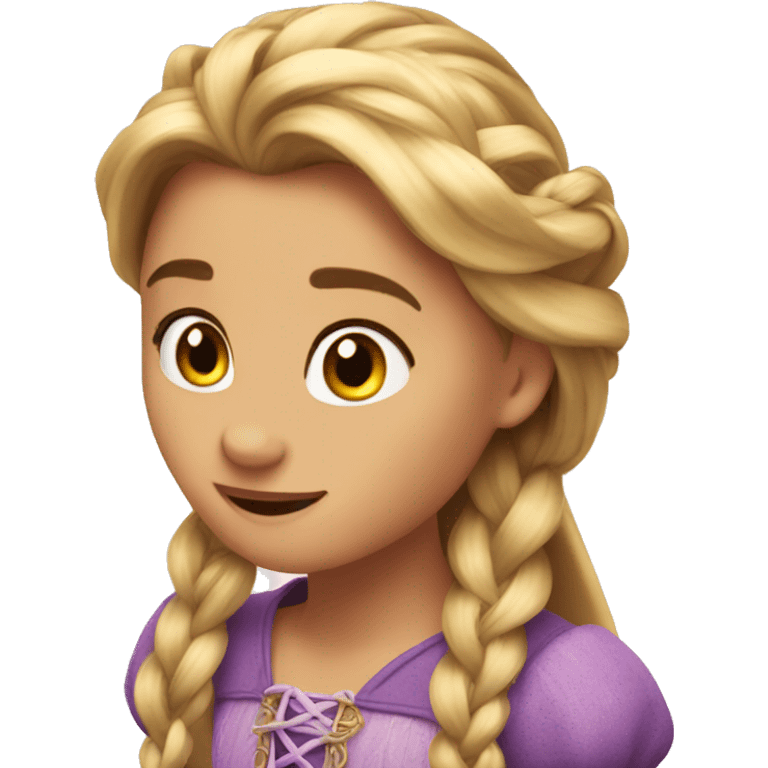 Rapunzel emoji