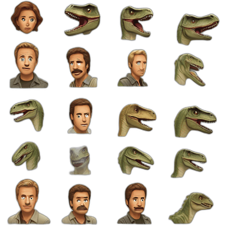 jurassic park emoji