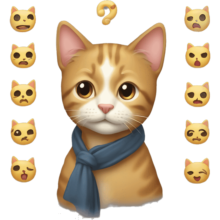 吐舌头的猫 头像 emoji