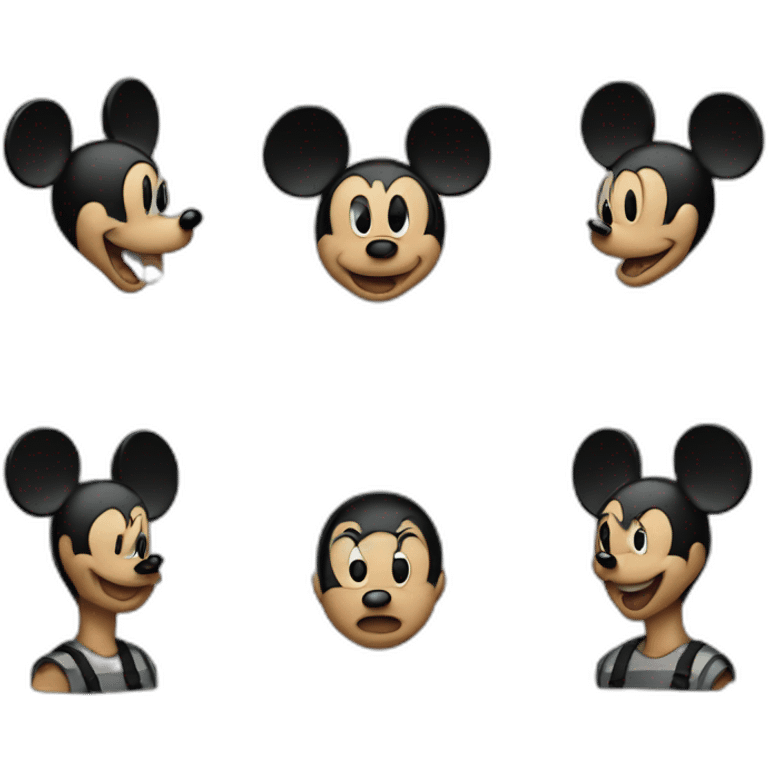 Mickey Mouse Prisoners emoji