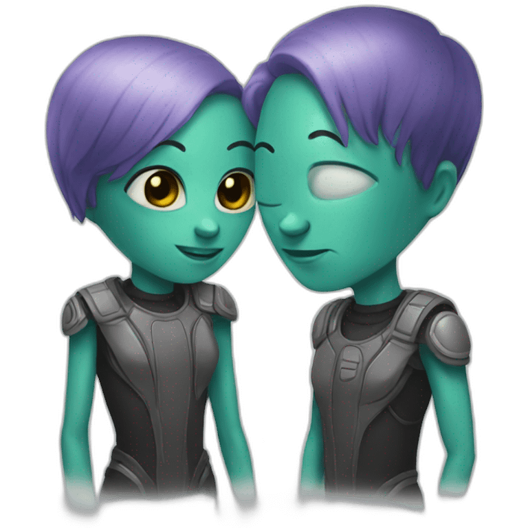 alien couple emoji