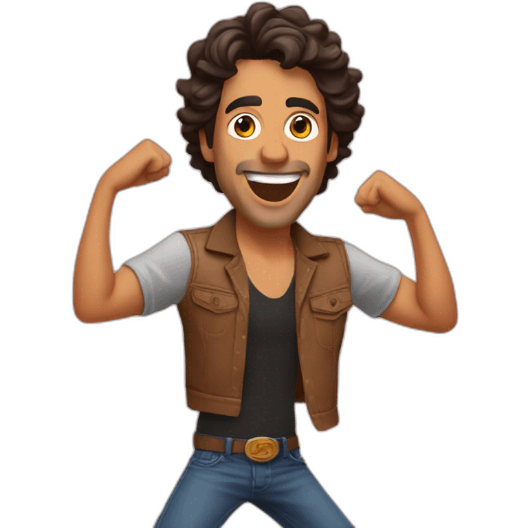 Beto Perez Zumba dancing guy emoji