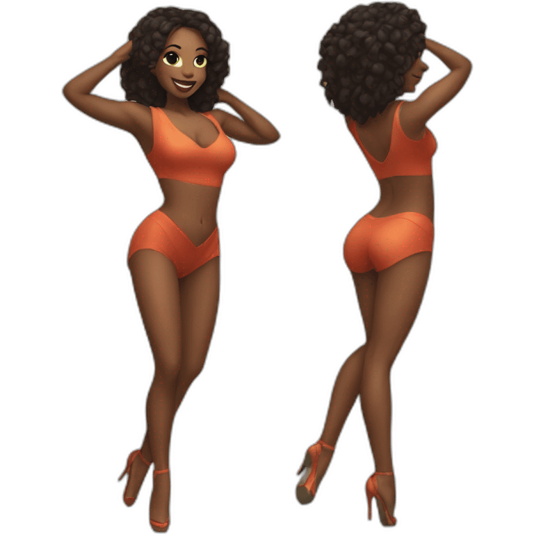 sexy dancer emoji