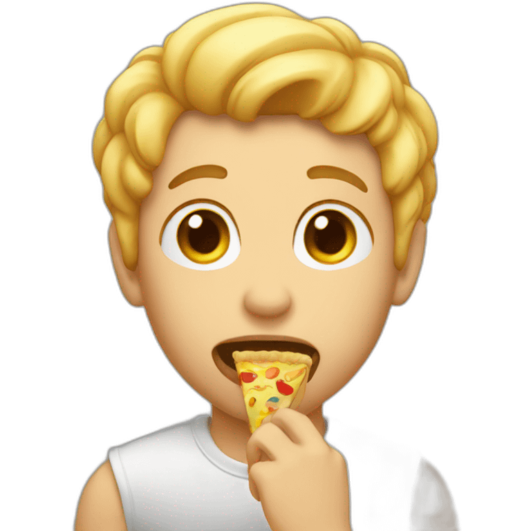 gay eating emoji