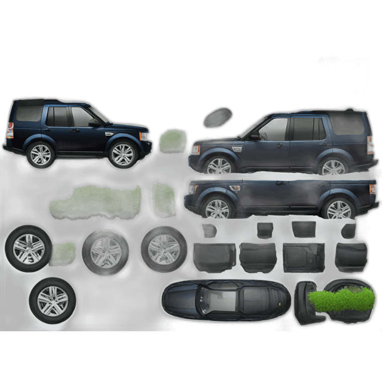 Land Rover discovery 3 black rims emoji