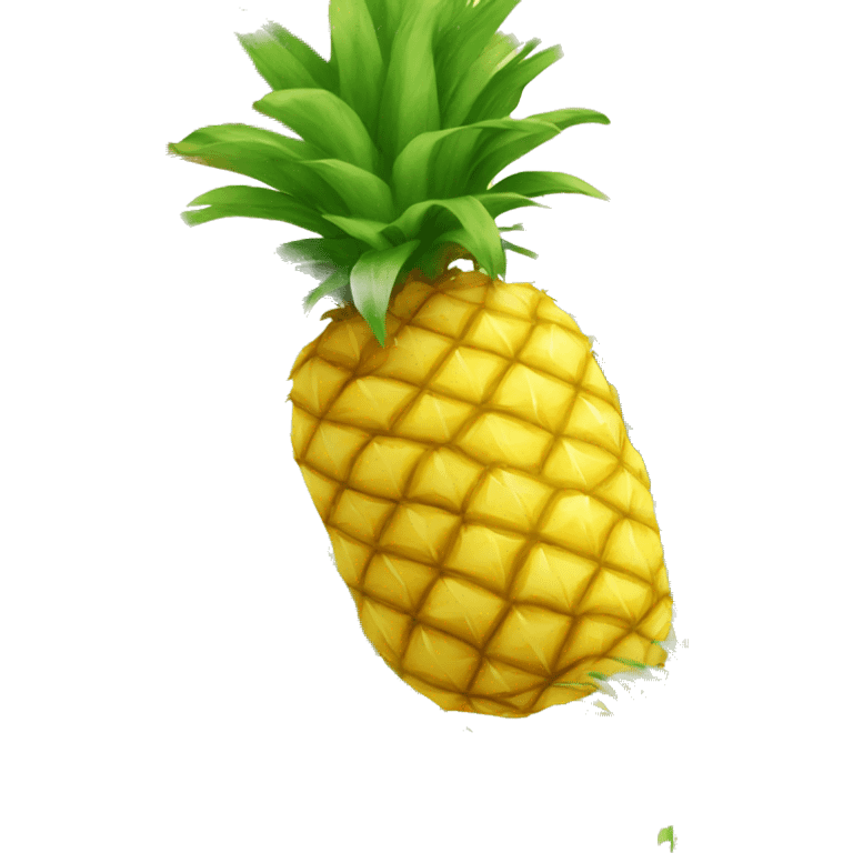 yellow pineapple emoji