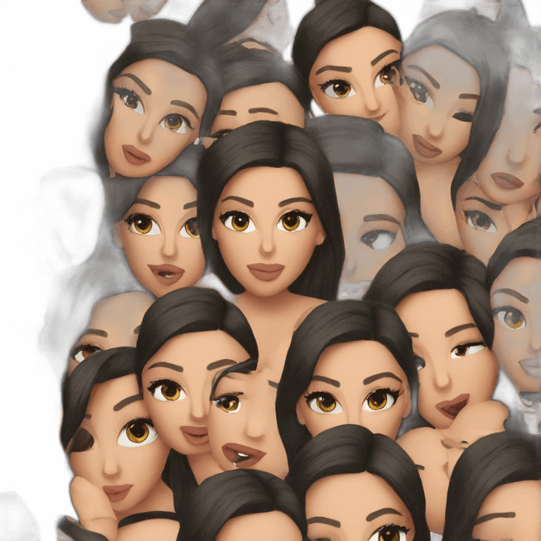 Kim Kardashian photoshoot emoji