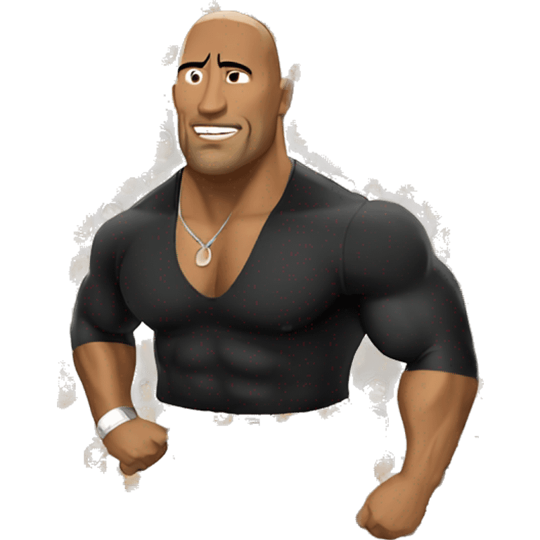 The rock emoji