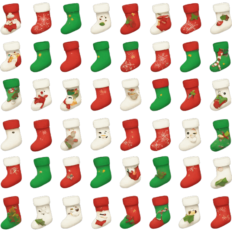 christmas socks emoji