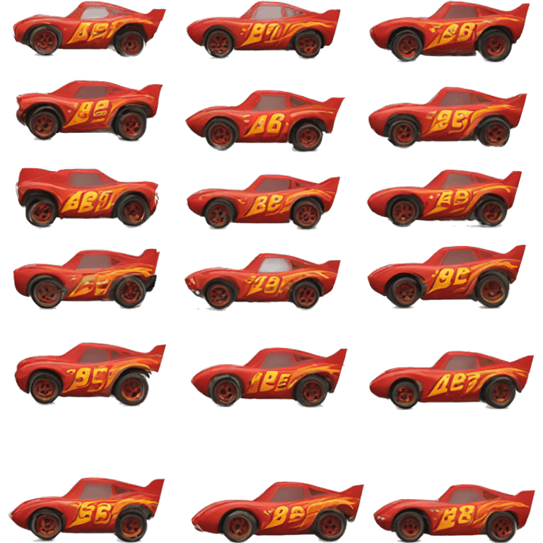 Lightning McQueen  emoji