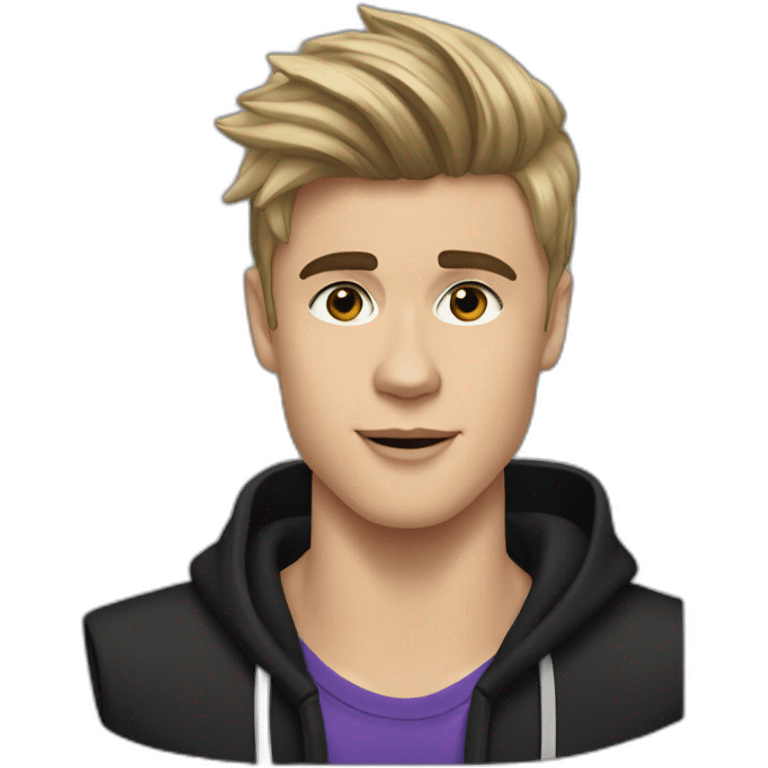 justin bieber in 2016 emoji