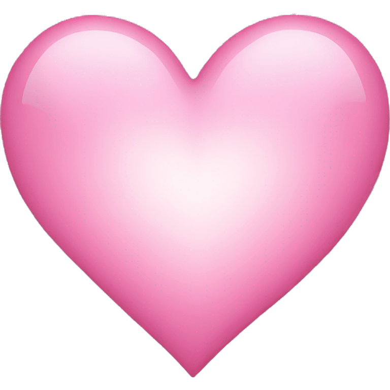 ligh pink heart emoji