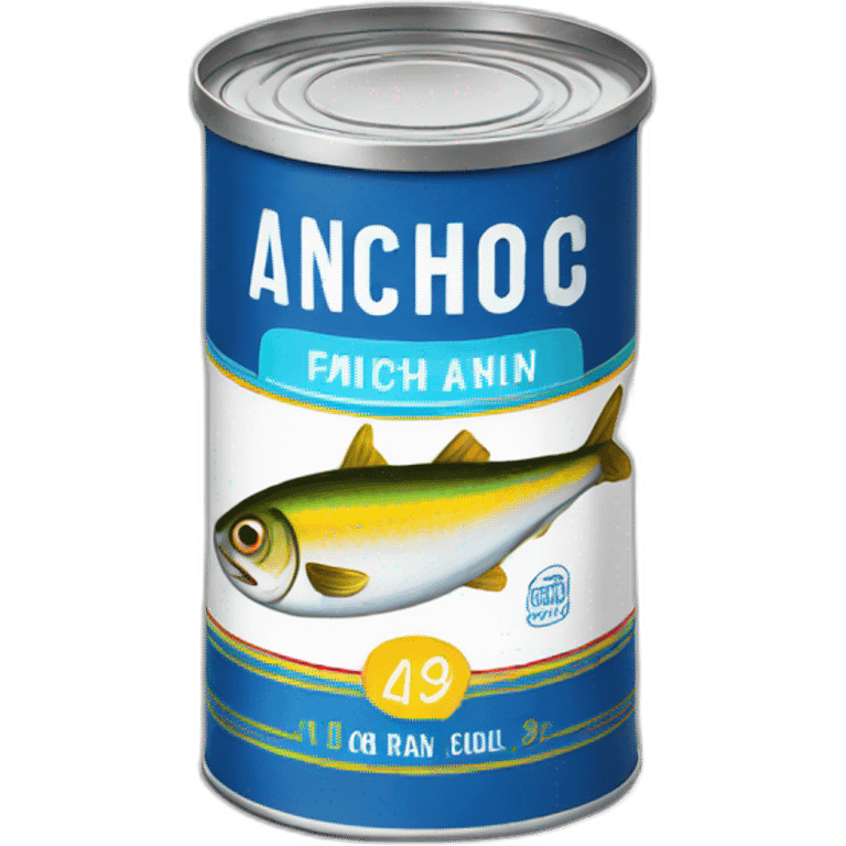 colourful tin of anchovies emoji