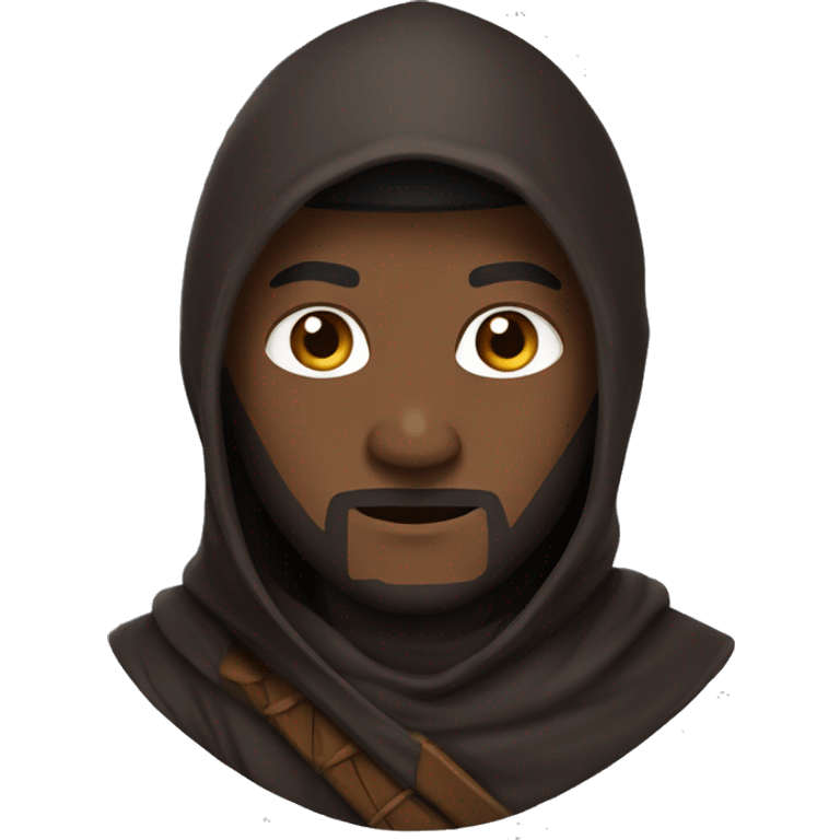 ninja wizard (brown skin) emoji