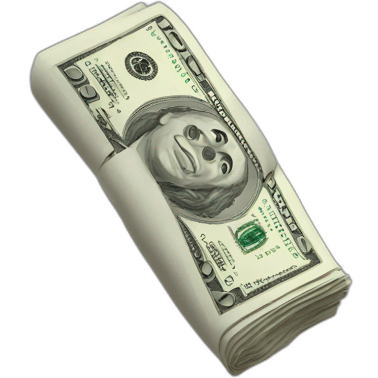 wad of dollars emoji