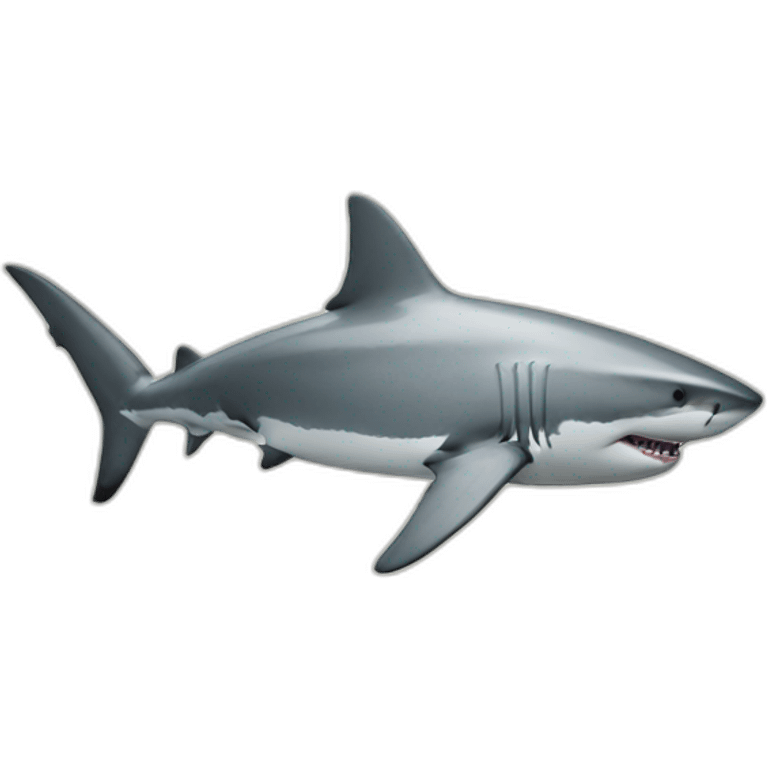 white shark emoji