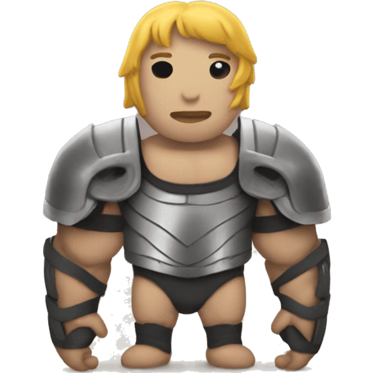 LA Knight wrestler  with a micro  emoji