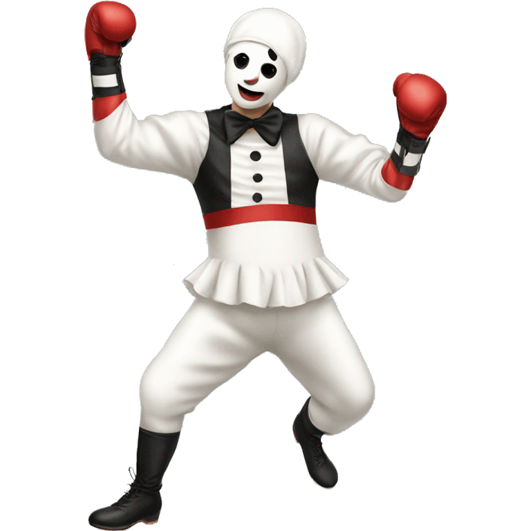 pierrot boxing emoji