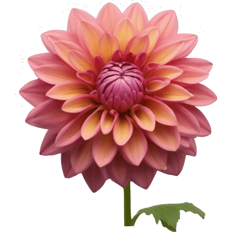 dahlia flower emoji