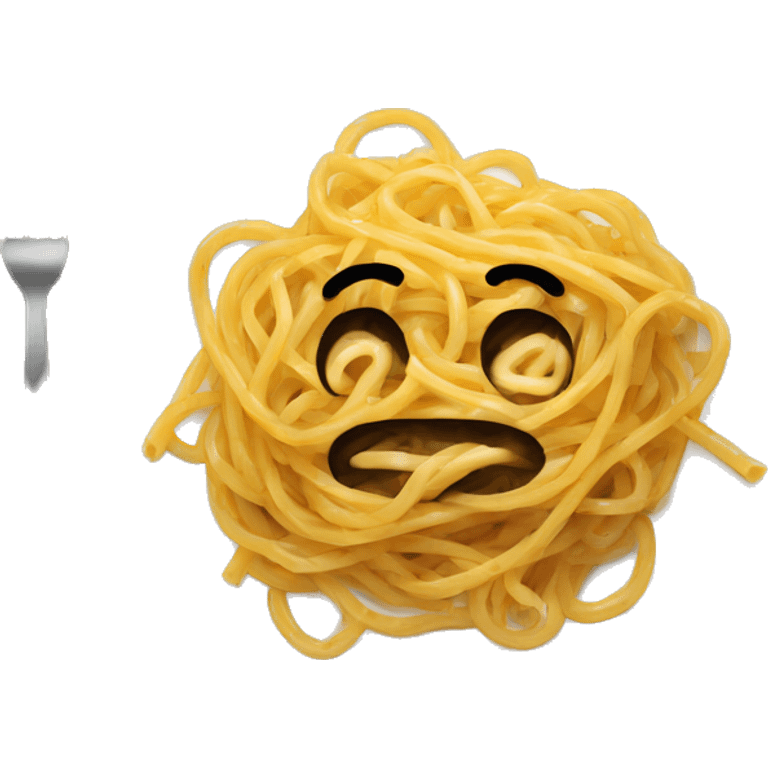 spagetti al forno on a plate emoji