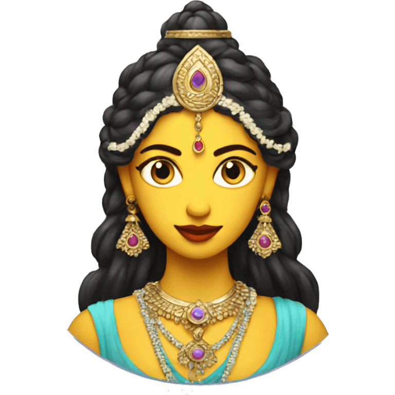 Generate a emoji for the Indian goddess kalki emoji