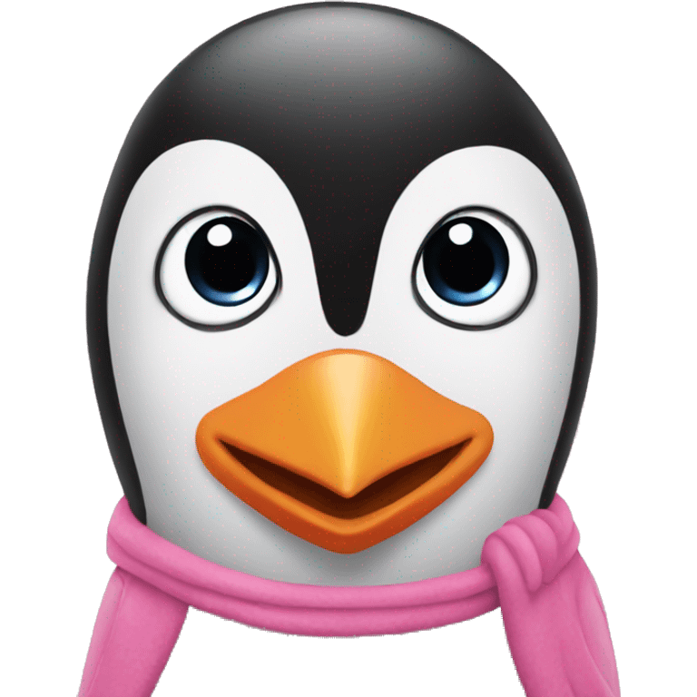 pink penguin emoji