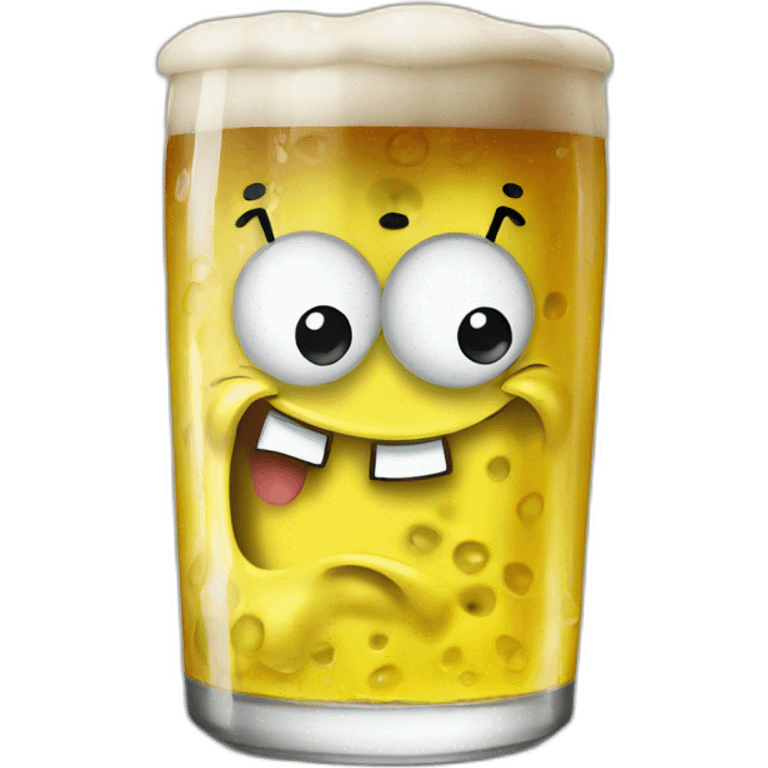 spongebob-beer emoji