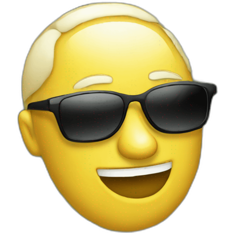 money whit sunglasses emoji