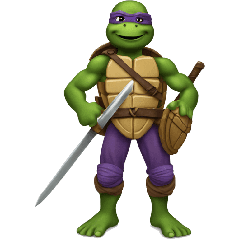 Donatello the ninja turtle emoji